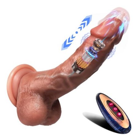 Thrusting Dildo Sex Toy Vibrator available in Pakistan