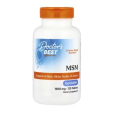 Doctor's Best, MSM with OptiMSM®, 1,500 mg, 120 Tablets in Pakistan