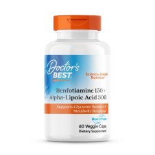 Doctor's Best Benfotiamine 150 + Alpha-Lipoic Acid 300mg in Pakistan