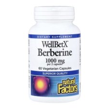 Natural Factors, WellBetX® Berberine, 60 Vegetarian Capsules in Pakistan