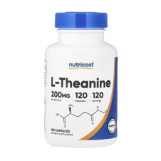 Nutricost, L-Theanine, 200 mg, 120 Capsules in Pakistan